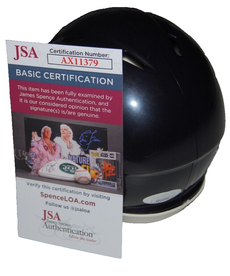 KEENAN ALLEN signed (CHICAGO BEARS) autograph mini football helmet JSA AX11379