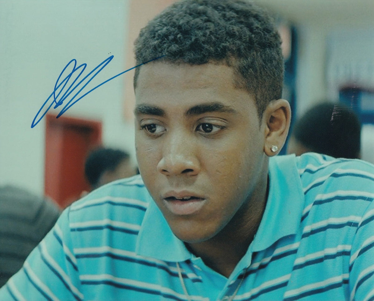 JHARREL JEROME signed (MOONLIGHT) MOVIE 8X10 photo *KEVIN* W/COA