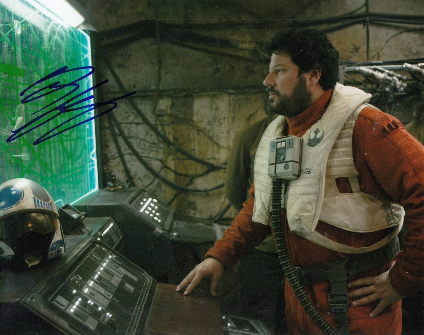 GREG GRUNBERG signed (STAR WARS THE FORCE WAKENS) 8X10 photo *SNAP WEXLEY* WCOA