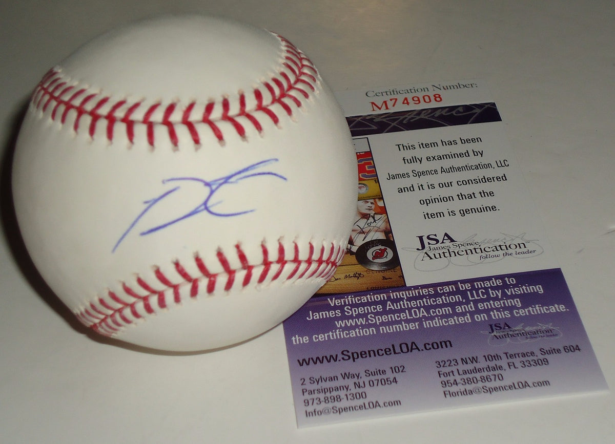 Prince Fielder signed OML baseball Texas Rangers JSA Authenticated M74908