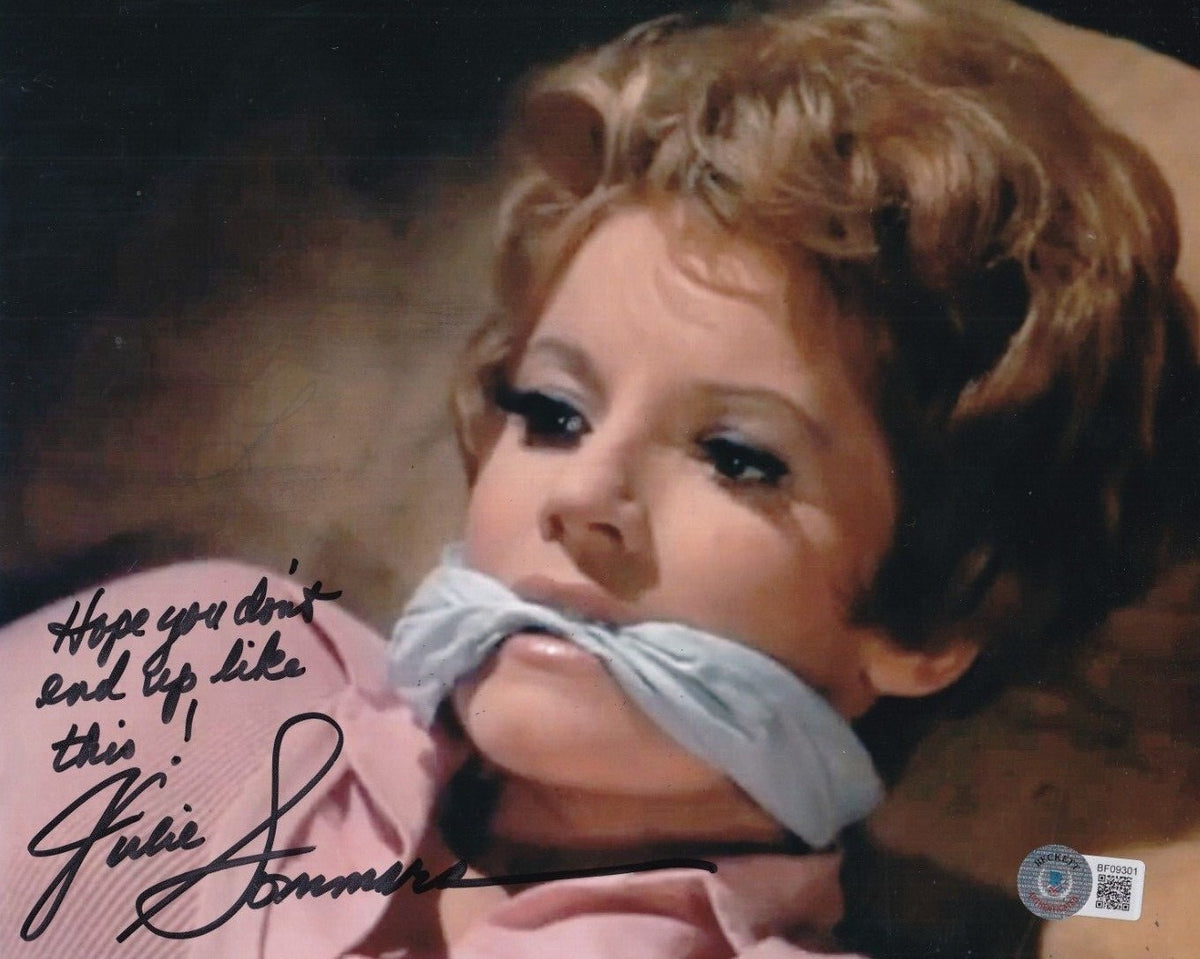JULIE SOMMARS signed (MATLOCK) Star autographed 8X10 photo BECKETT BAS BF09301