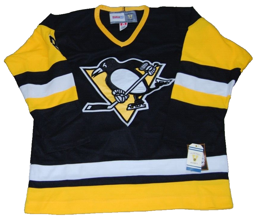 MARK RECCHI signed (PITTSBURGH PENGUINS) hockey jersey BECKETT BAS BL63999