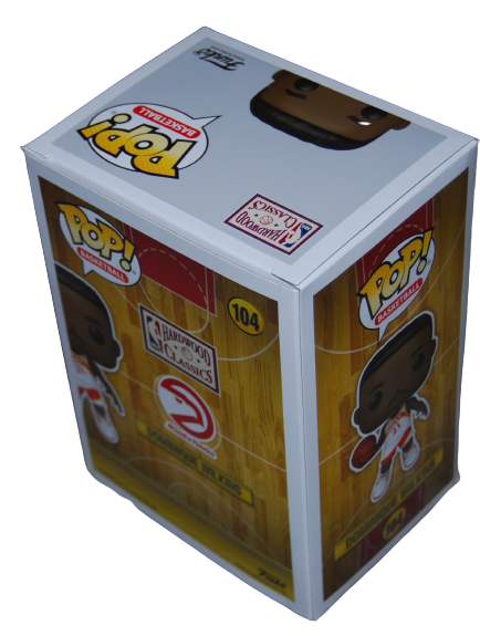DOMINIQUE WILKINS signed (ATLANTA HAWKS) #104 Funko Pop PSA/DNA AN13832