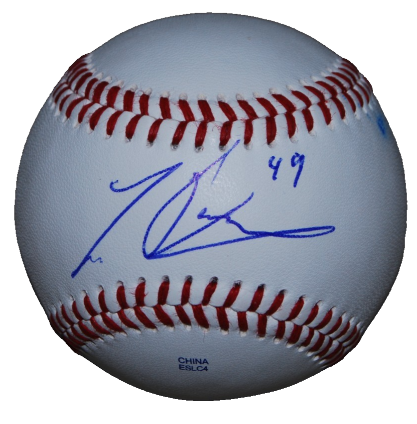LEONARDO JIMENEZ signed (TORONTO BLUE JAYS Minor League baseball BECKETT BT78146