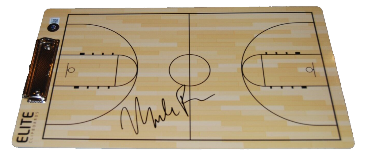 MARK FEW signed (GONZAGA BULLDOGS) basketball clipboard BECKETT BAS BF87307