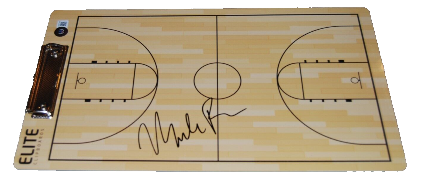 MARK FEW signed (GONZAGA BULLDOGS) basketball clipboard BECKETT BAS BF87307