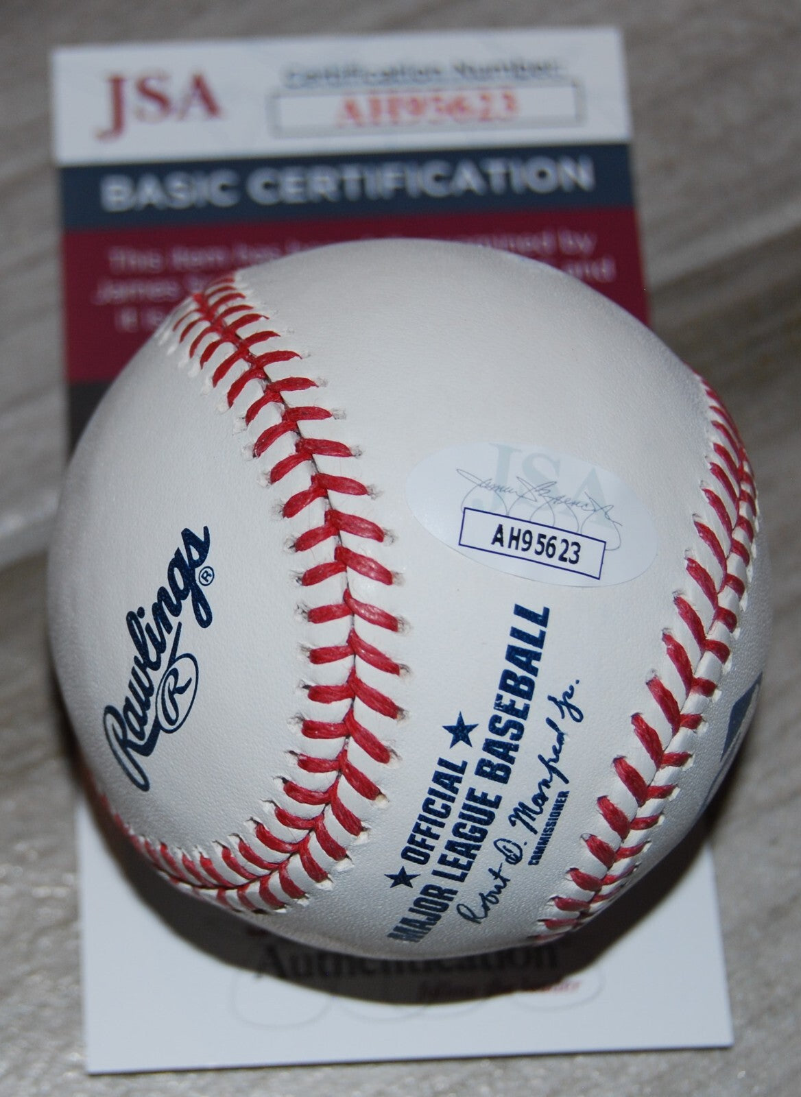 FRANCISCO MEJIA signed (TAMPA BAY RAYS) OML baseball JSA Authenticated AH95623
