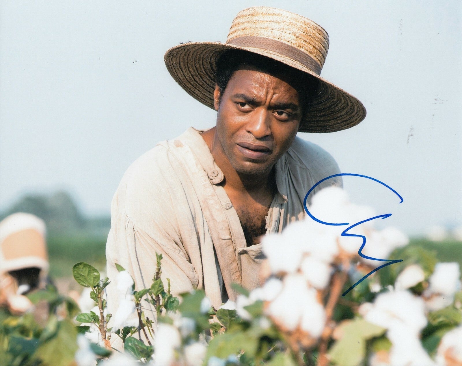 CHIWETEL EJIOFOR signed (12 YEARS A SLAVE) Movie 8X10 photo *Solomon* W/COA #1