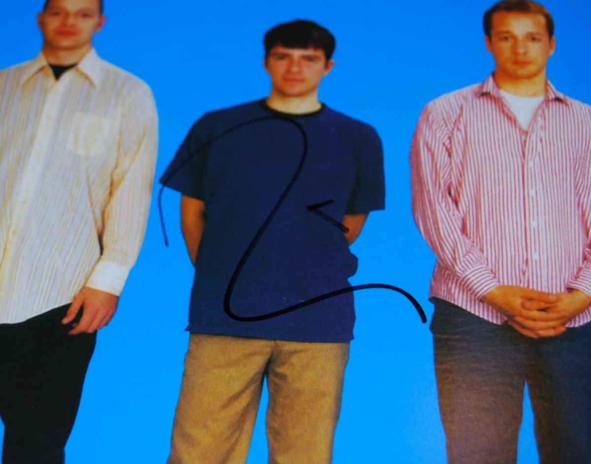 RIVERS CUOMO signed (WEEZER) autographed Blue Vynil record BECKETT BAS BW61777