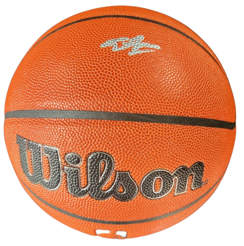TAYLOR HENDRICKS signed (UTAH JAZZ) Wilson NBA basketball PSA/DNA AM89599