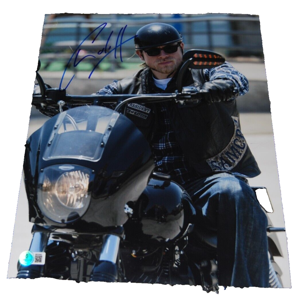 CHARLIE HUNNAM signed (SONS OF ANARCHY) 11X14 SOA JAX TELLER BECKETT BR25992