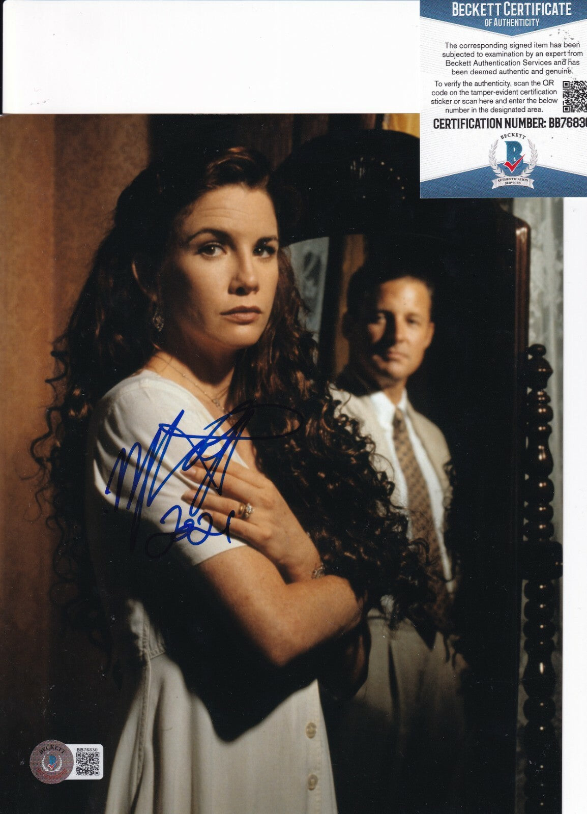MELISSA GILBERT signed (LITTLE HOUSE ON THE PRAIRE) 8X10 photo BECKETT BB76830