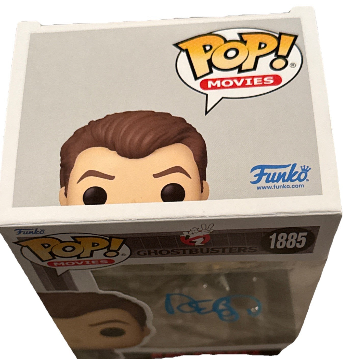 DAN AYKROYD signed (GHOSTBUSTERS) Ray Stantz Funko Pop #1885 BECKETT 3W041847