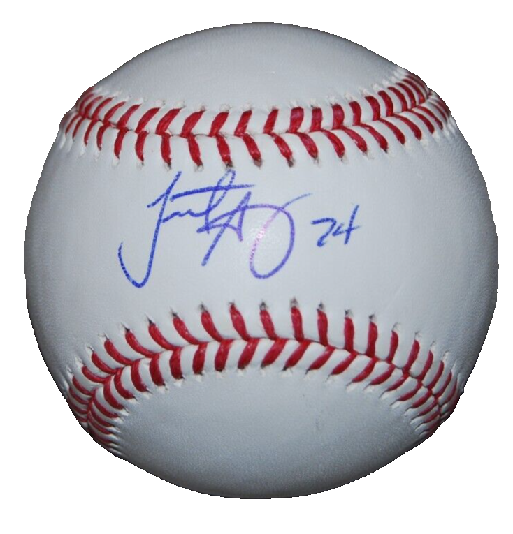 TRISTON MCKENZIE signed (CLEVELAND GUARDIANS) OML baseball PSA/DNA AO25920