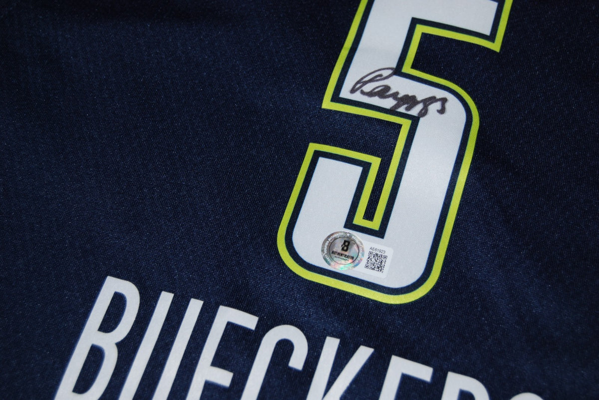 PAIGE BUECKERS signed (DALLAS WINGS) WNBA Nike explorer jersey BECKETT AE61923