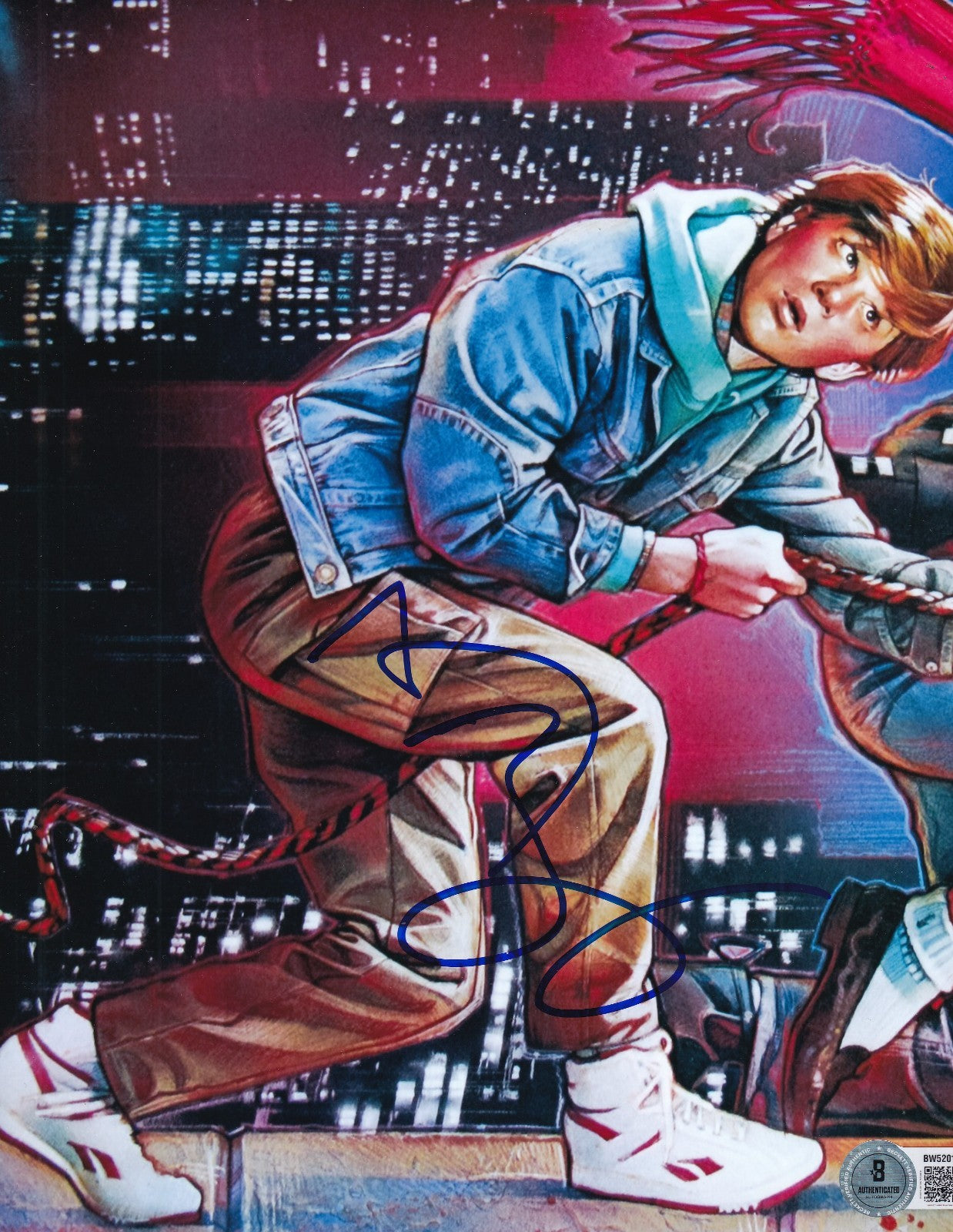 ANTHONY RAPP signed (ADVENTURES IN BABYSITTING) Movie 8X10 photo BECKETT BW52010