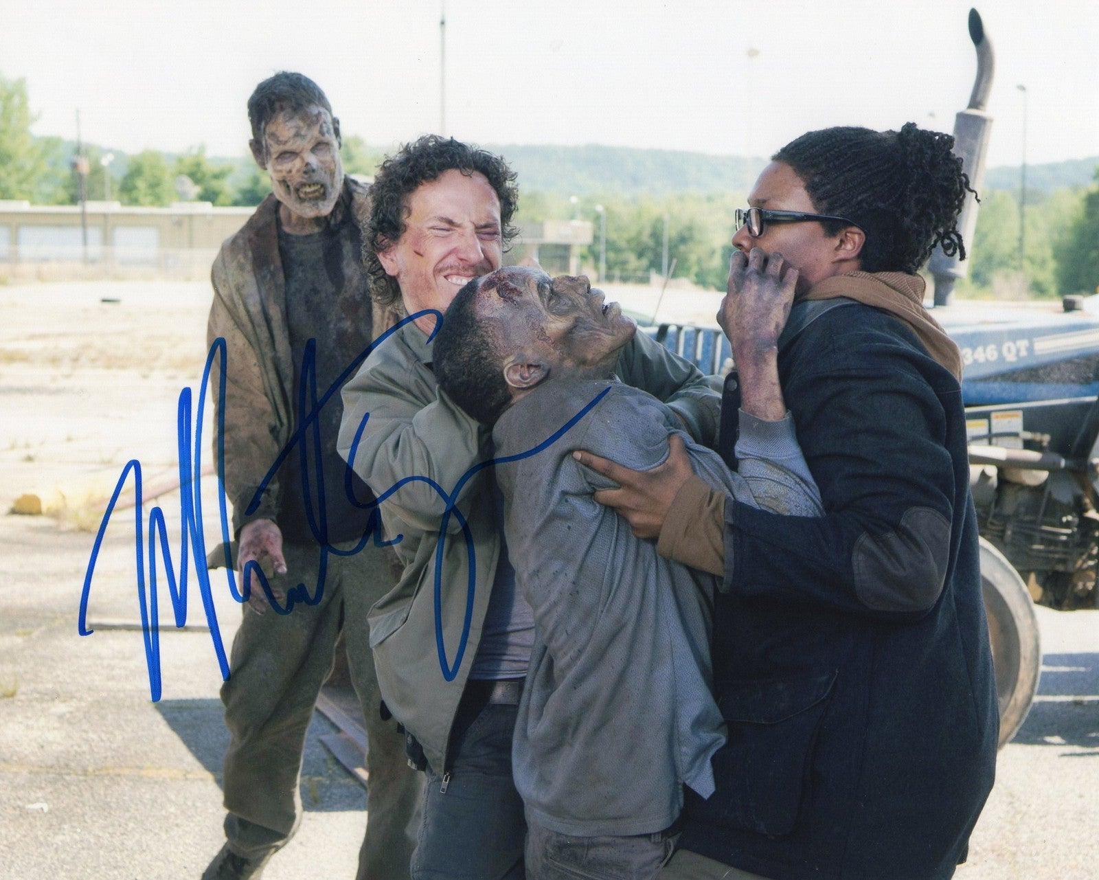 Michael Traynor The Walking Dead Nicholas Signed 8x10 Photo w/COA #1