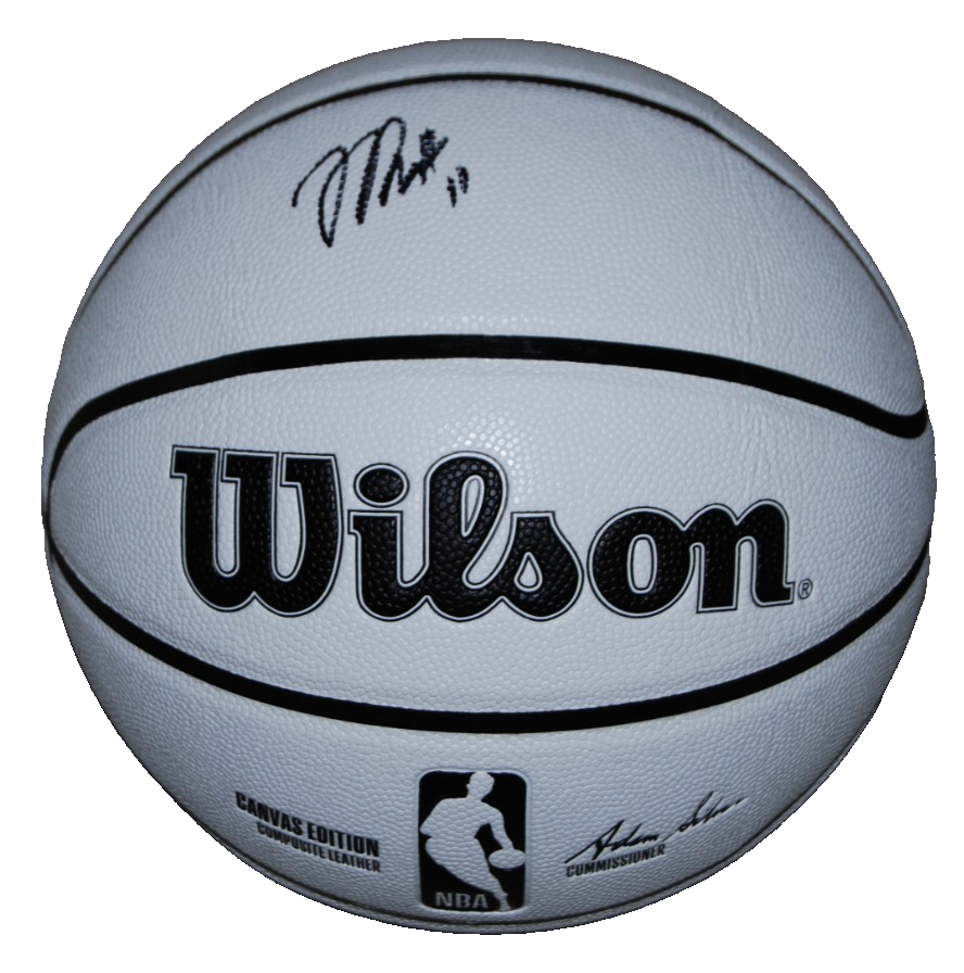 JASE RICHARDSON signed Wilson NBA basketball (MICHIGAN STATE) DRAFT 2025 BECKETT