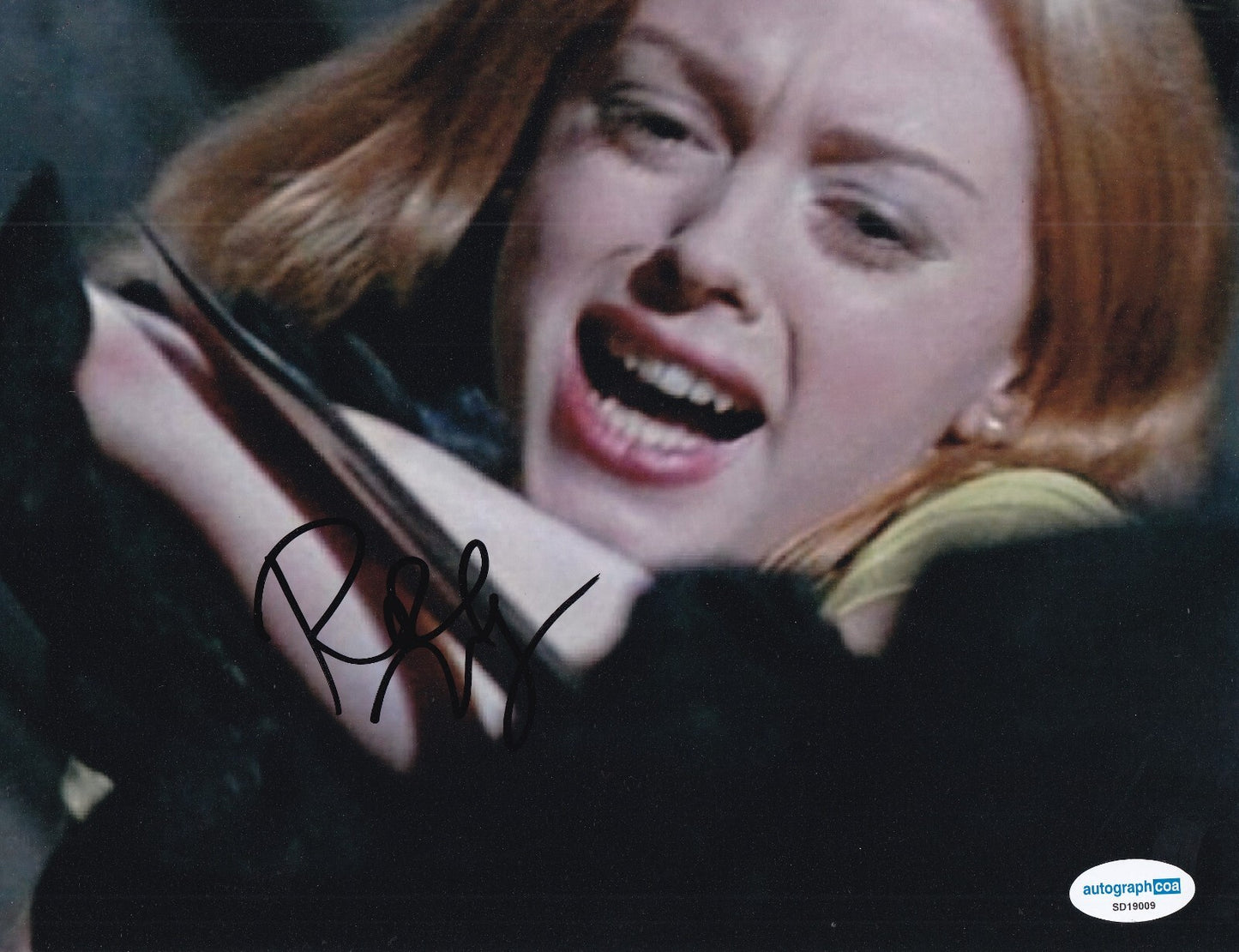 ROSE MCGOWAN signed (SCREAM) Tatum autographed Movie 8x10 photo ACOA SD19009