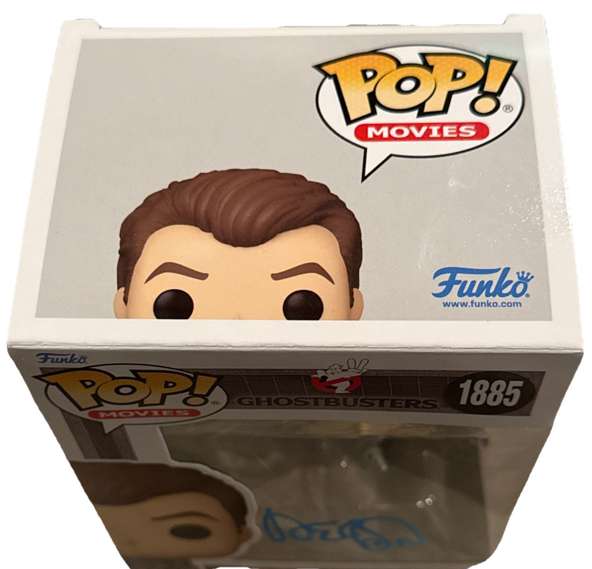 DAN AYKROYD signed (GHOSTBUSTERS) Ray Stantz Funko Pop #1885 BECKETT 3W041846