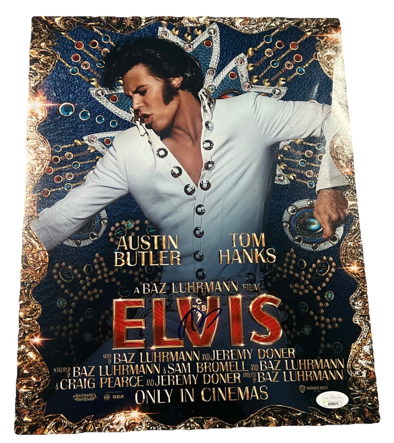 AUSTIN BUTLER signed (ELVIS) autographed movie 11X14 photo Poster JSA AQ86610