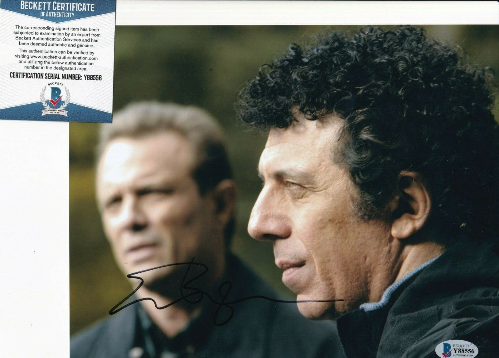 ERIC BOGOSIAN signed (TALK RADIO) autographed 8X10 photo BECKETT BAS Y88556