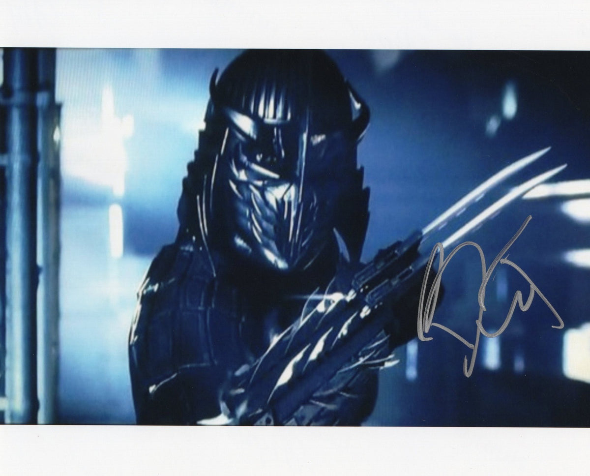 Brian Tee signed 8x10 Photo w/COA Teenage Mutant Ninja Turtles Shredder #1