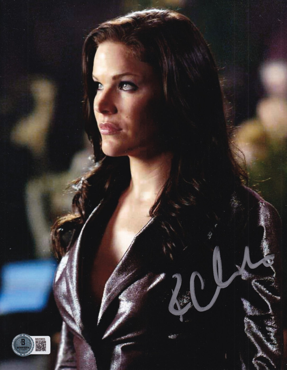 KAREN CLICHE signed (FLASH GORDON) Baylin 8X10 photo BECKETT BAS BS22823