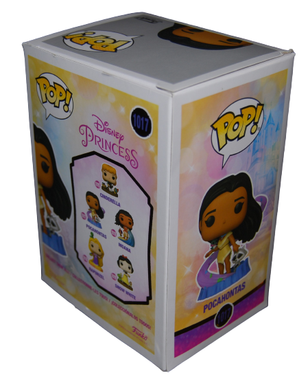 IRENE BEDARD signed (DISNEY PRINCESS) POCAHONTAS Funko Pop #1017 BECKETT BF87193
