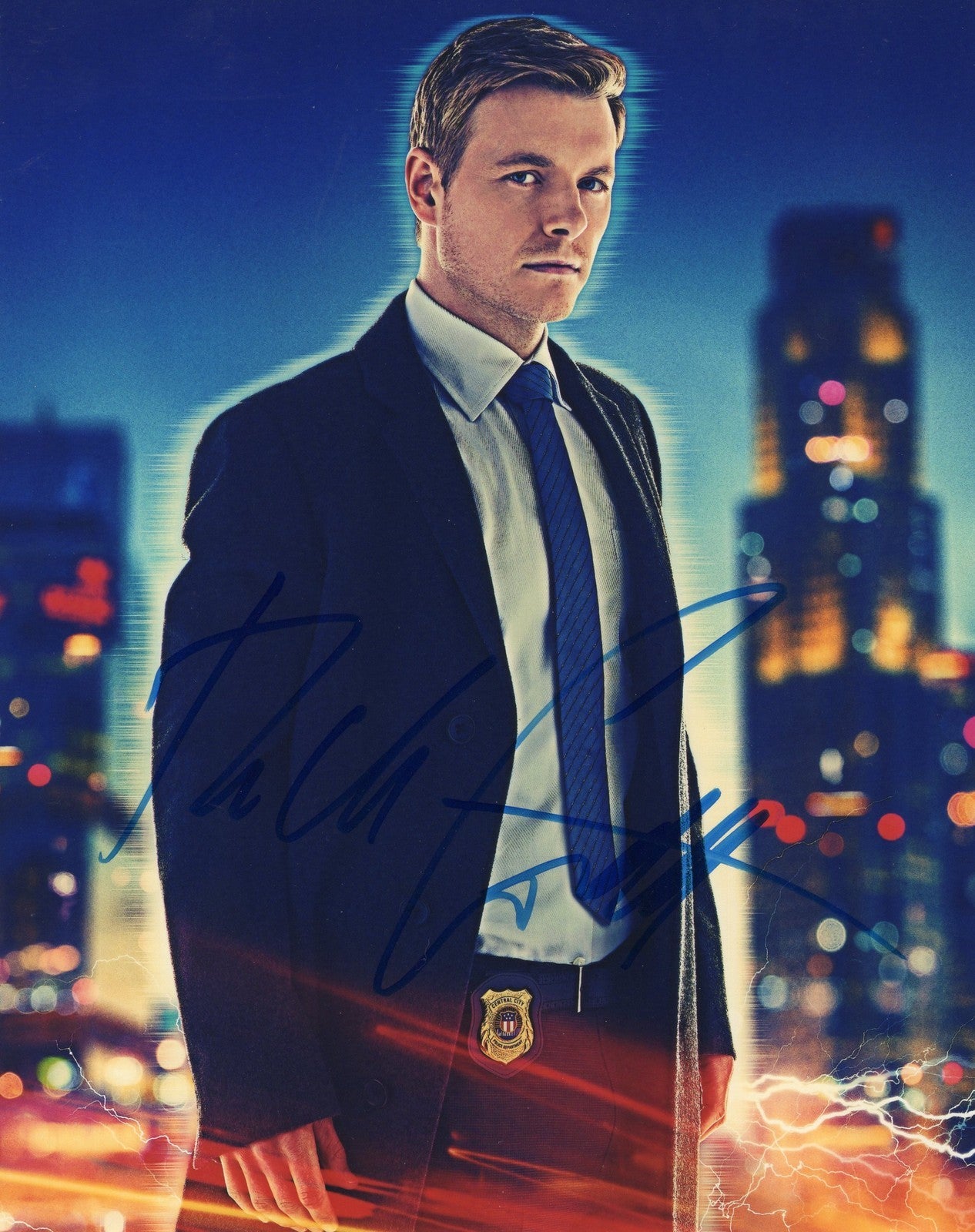 Rick Cosnett The Vampire Diaries Signed 8x10 Photo w/COA