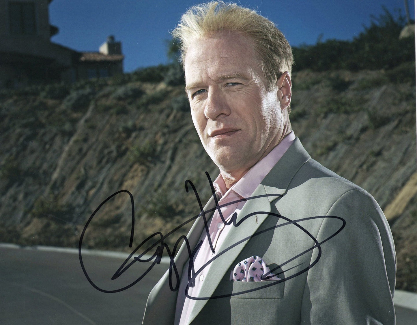 Gregg Henry Scandal Hollis Doyle Signed 8x10 Photo w/COA
