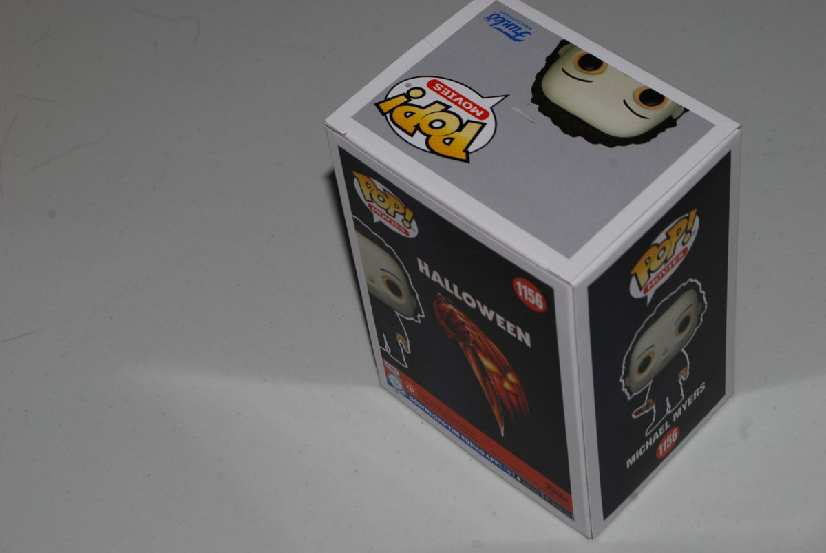 NICK CASTLE & TOMMY LEE WALLACE signed (HALLOWEEN) Funko pop #1156 BAS 1W002774