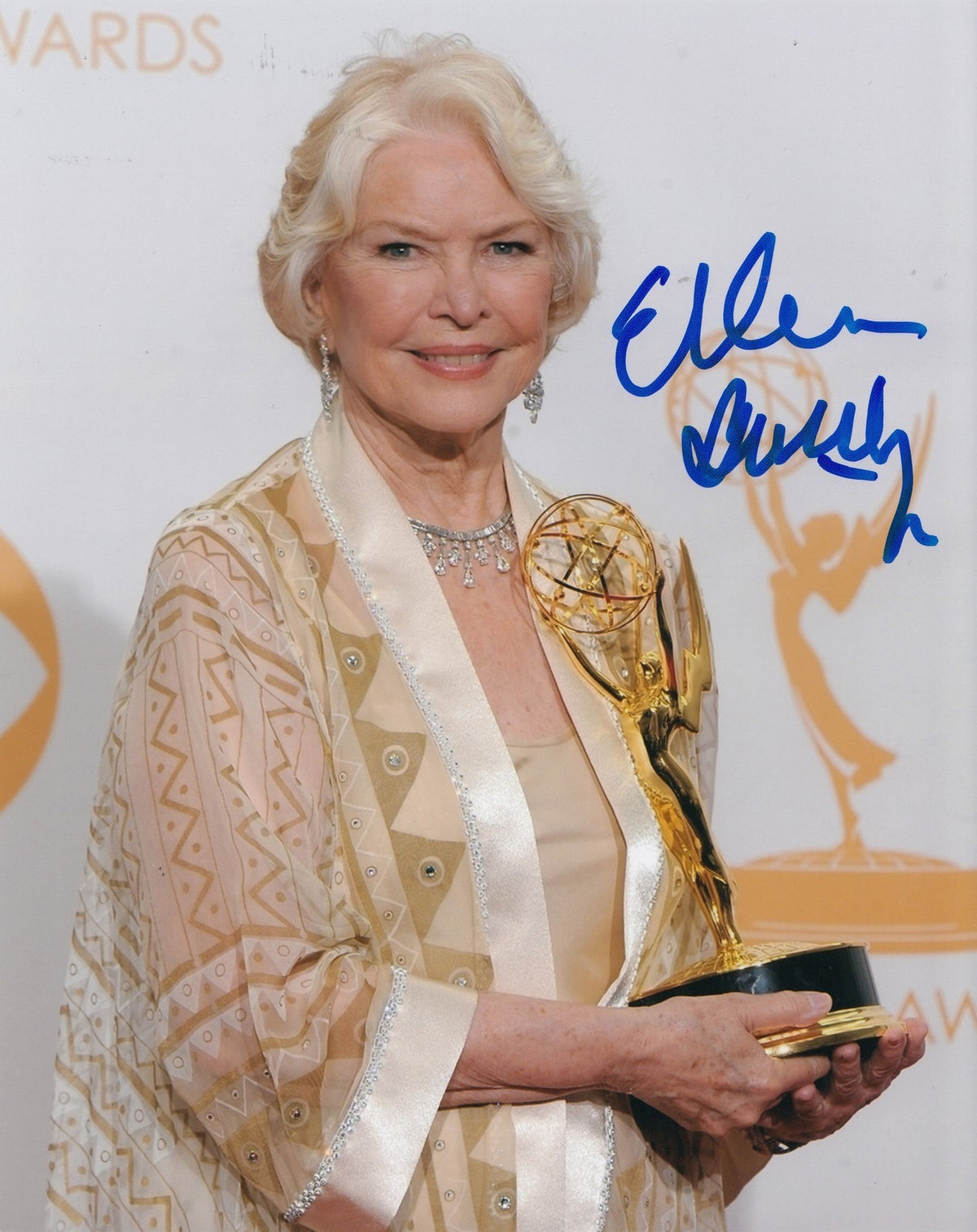 ELLEN BURSTYN signed (POLITICAL ANIMALS) EMMY AWARD ACTRESS 8X10 photo W/COA