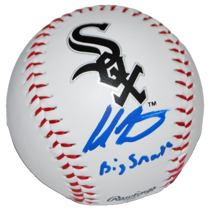 COLSON MONTGOMERY signed (CHICAGO WHITE SOX) Big Smooth baseball BECKETT BW61632
