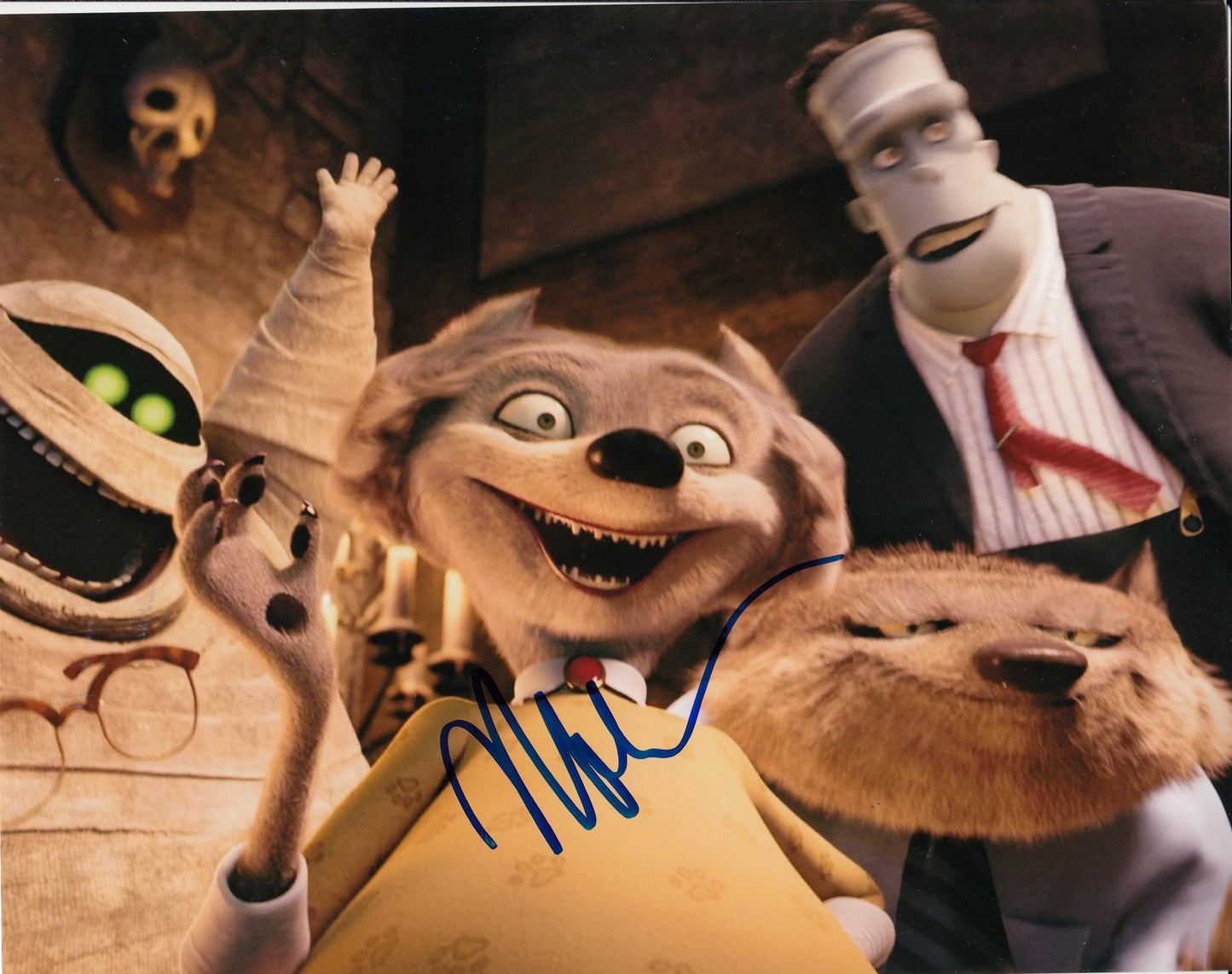 MOLLY SHANNON signed (HOTEL TRANSYLVANIA) MOVIE 8X10 photo W/COA *WANDA*
