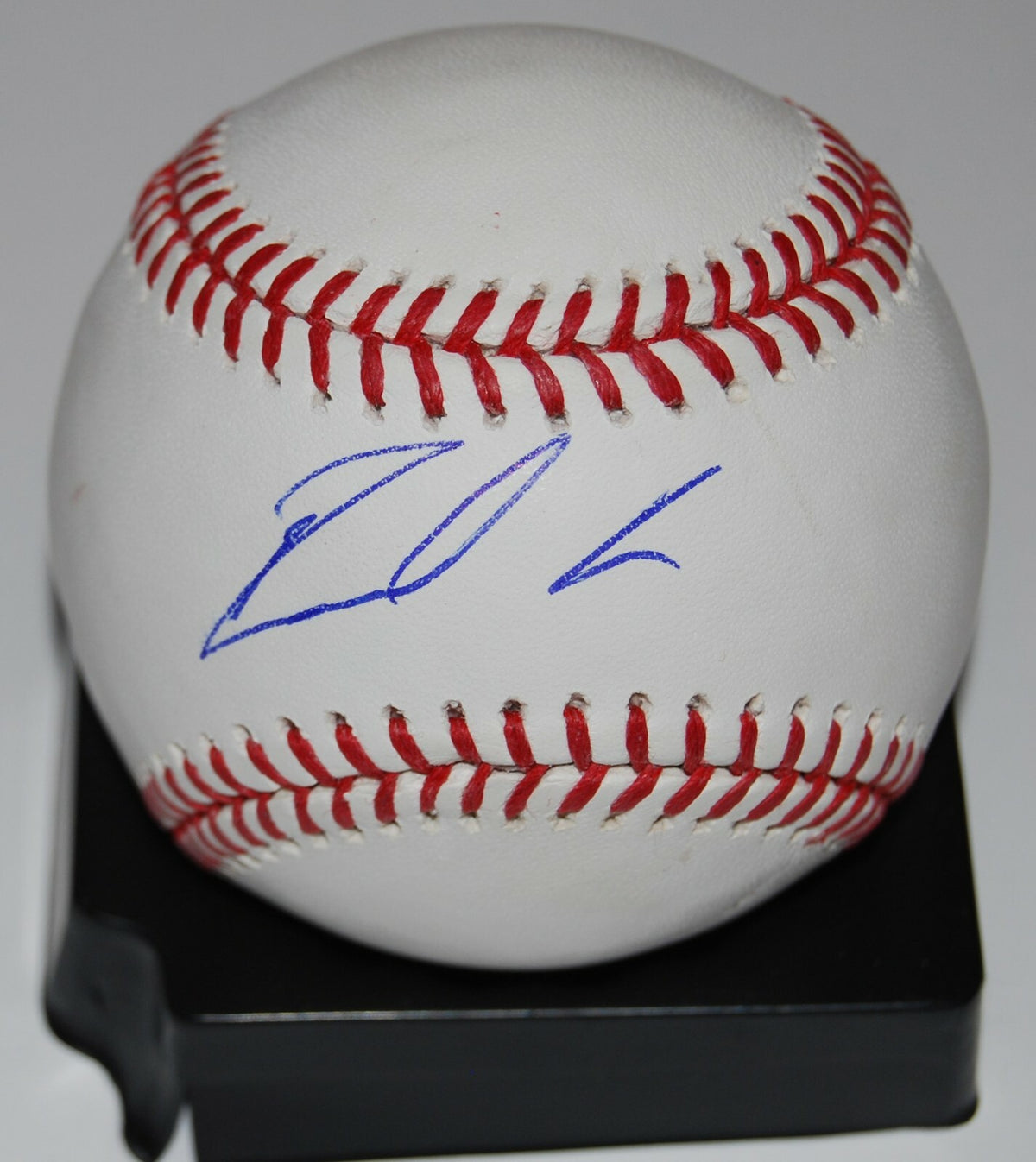 RONALDO HERNANDEZ signed (TAMPA BAY RAYS) OML Major League baseball W/COA