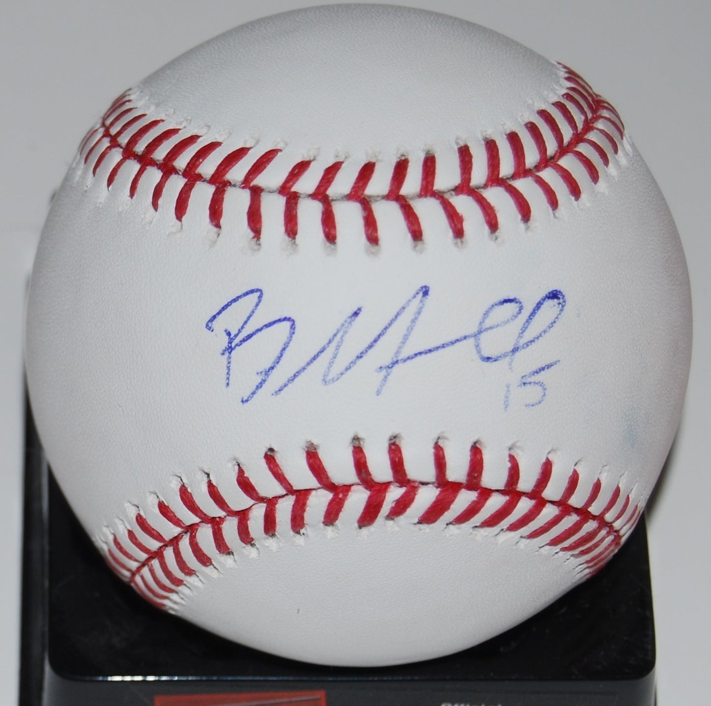 BRIAN MUNDELL signed Official Major League baseball (COLORADO ROCKIES) W/COA