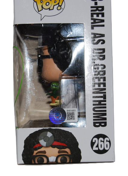 B-REAL signed (DR GREENTHUMB) #266 Funko Pop Cypress Hill BECKETT BAS BH014001