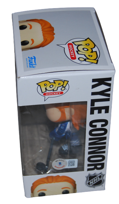 KYLE CONNOR signed (WINNIPEG JETS) Hockey #73 Funko Pop BECKETT BAS BH27076