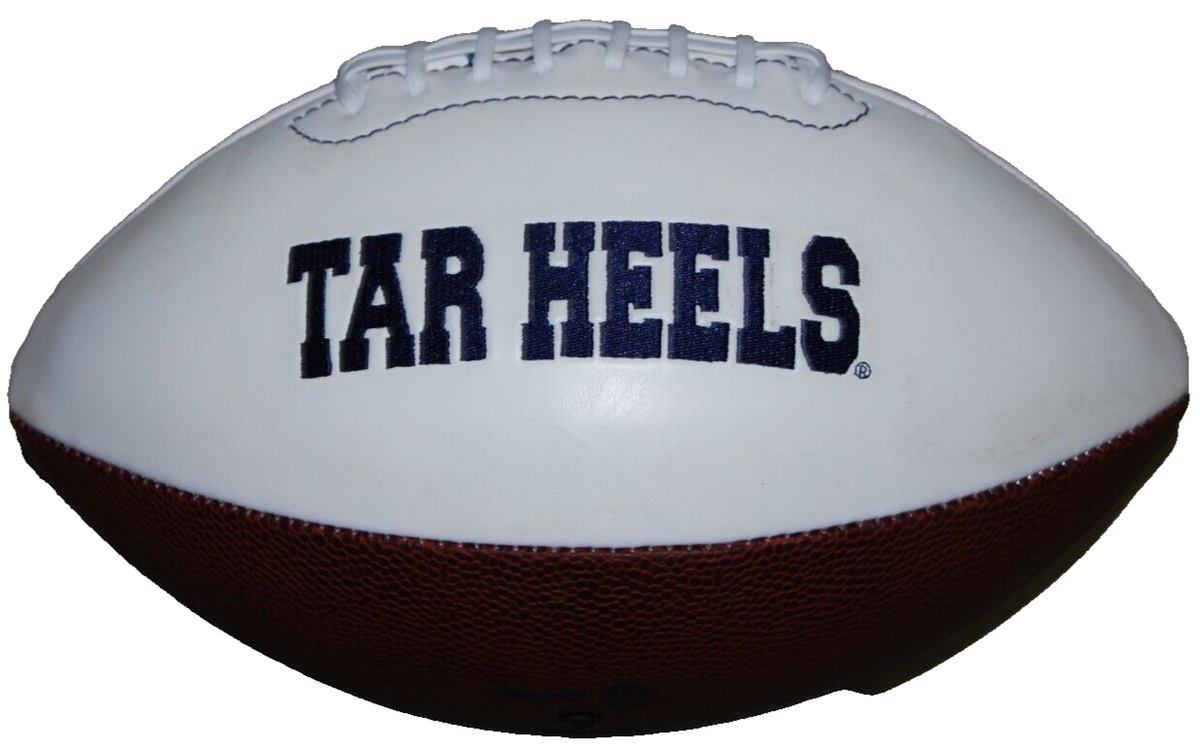 DRE BLY signed (NORTH CAROLINA TAR HEELS) LOGO football BECKETT BAS BR63085