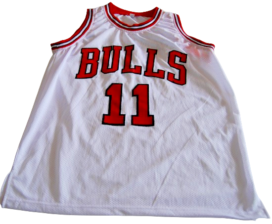 DEMAR DEROZAN signed (CHICAGO BULLS) custom Basketball jersey BECKETT BM98682