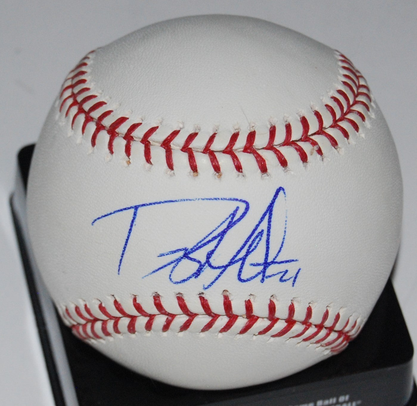 DANNY HULTZEN signed OML BASEBALL (SEATTLE MARINERS) W/COA *Virginia Cavaliers*