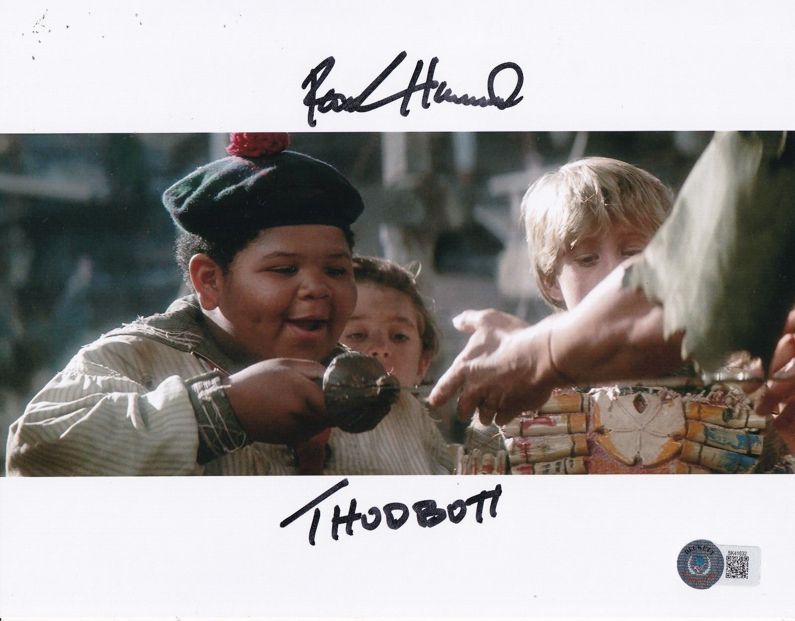RAUSHAN HAMMOND  signed (HOOK) Thud Butt Lost Boys 8X10 photo BECKETT BK41632