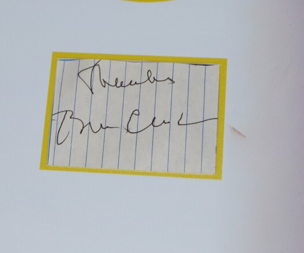 BILL CLINTON signed cut signature (42ND PRESIDENT) United States BECKETT AC87999