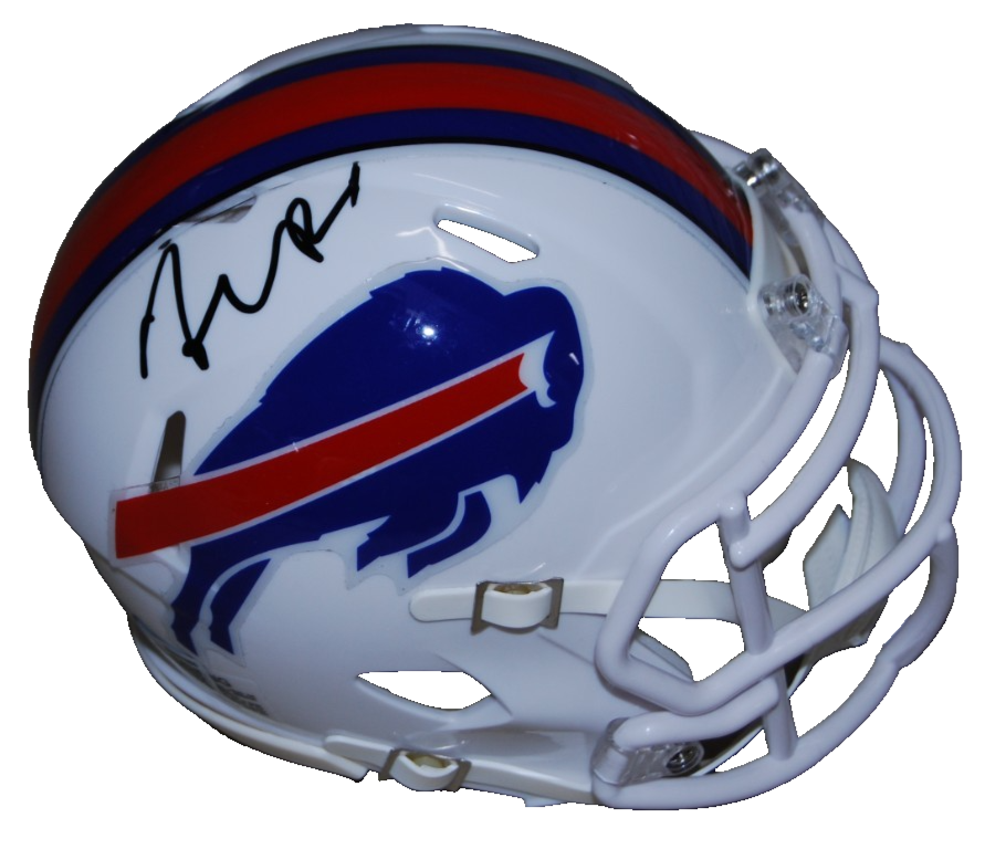 FRANK REICH signed (BUFFALO BILLS) mini football helmet BECKETT BAS BW07866
