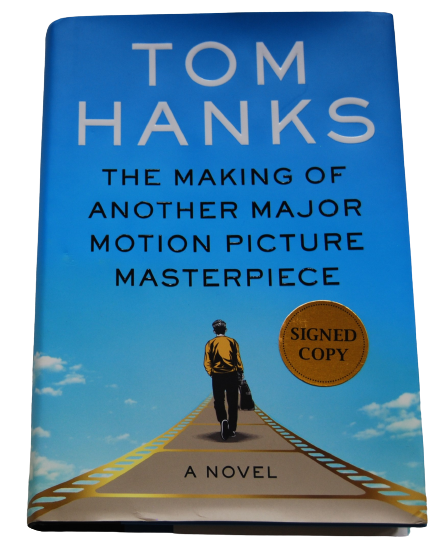 TOM HANKS signed (MAKING OF ANOTHER MOTION) HARDCOVER BOOK Beckett BAS AD27297
