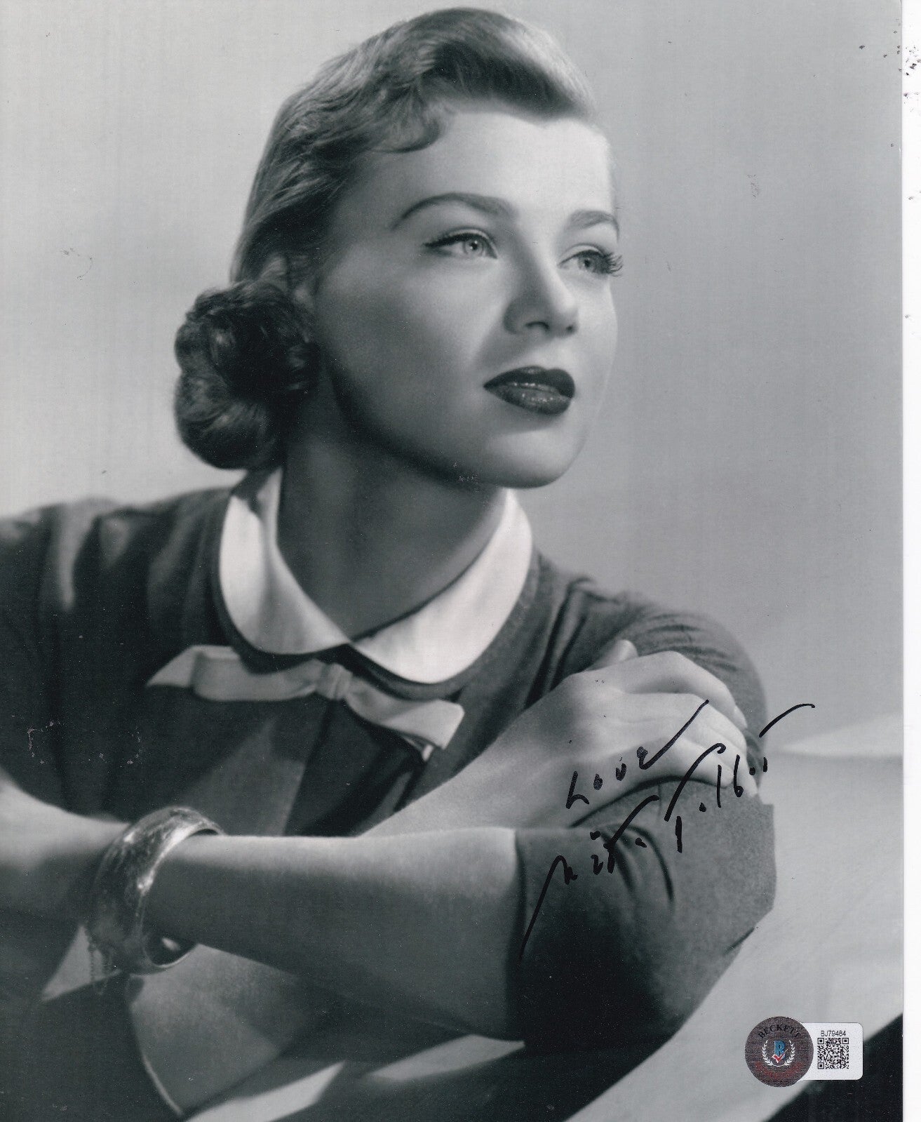 NITA TALBOT signed (HOGAN'S HEROES) Marya 8X10 photo BECKETT BAS BJ79484