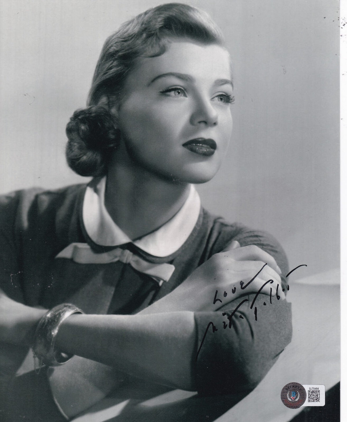 NITA TALBOT signed (HOGAN'S HEROES) Marya 8X10 photo BECKETT BAS BJ79484