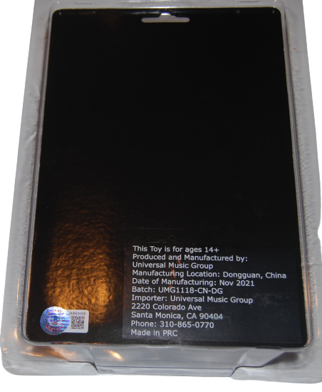 EMINEM Marshall Mathers Shady CON signed Action Figure SLIM BECKETT BAS AB64068