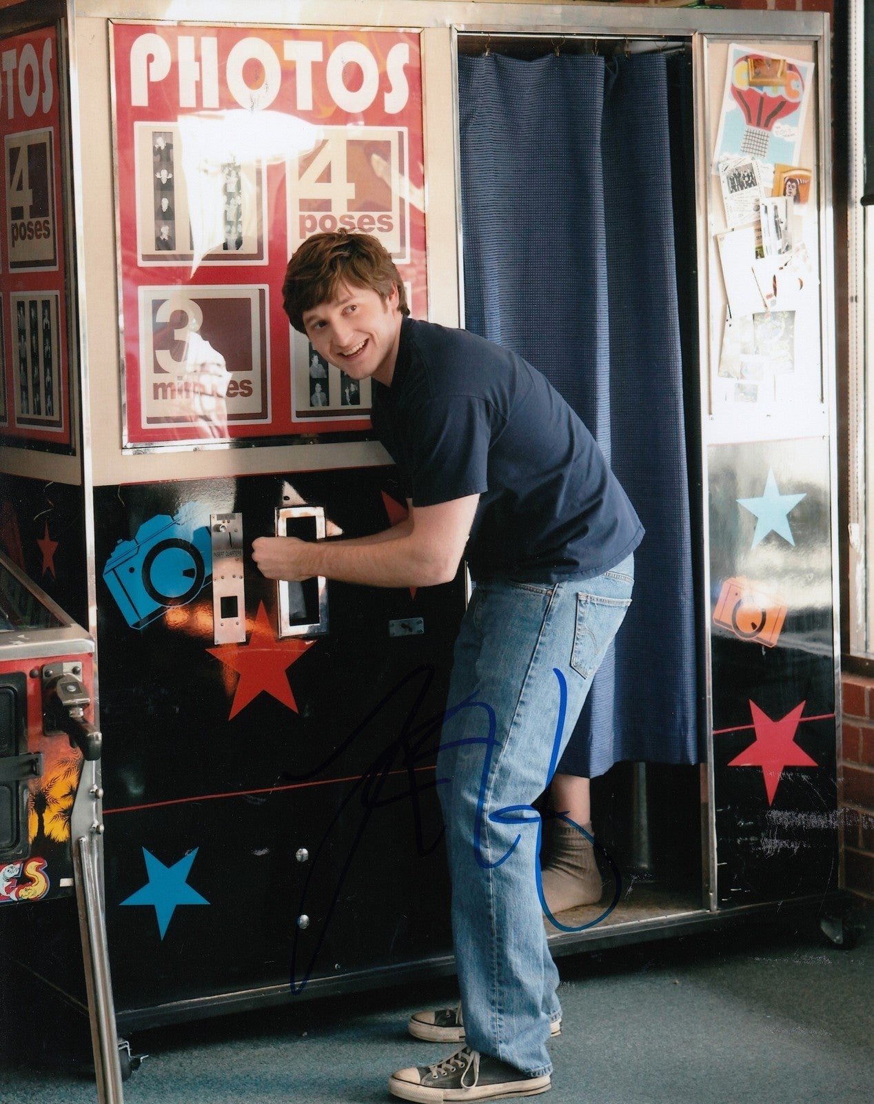 LUCAS NEFF signed *RAISING HOPE* Jimmy Chance 8X10 photo PROOF W/COA #1